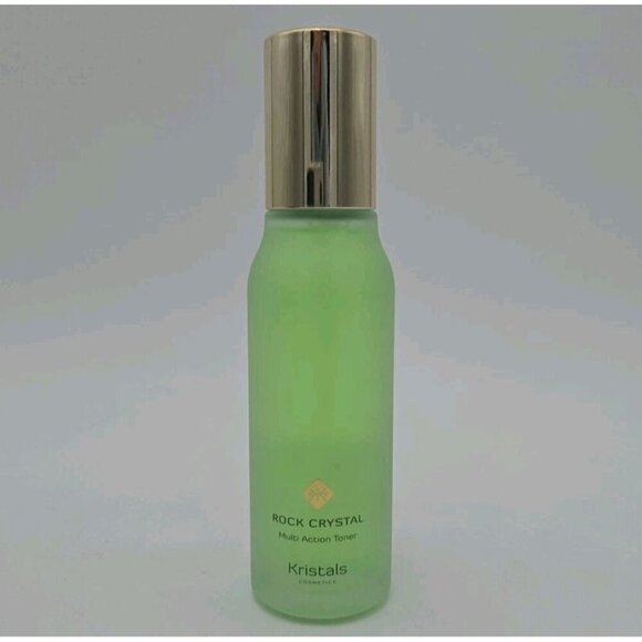 New Kristals Cosmetics Rock Crystal Multi Action Toner 4.05 Oz w COA Cleanser - Picture 6 of 12